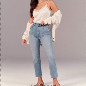 Curve Love Ankle Straight Ultra High Rise